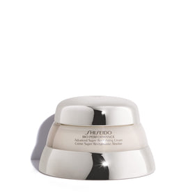 shiseido front jar showing product and elegant packaging benefit hydration