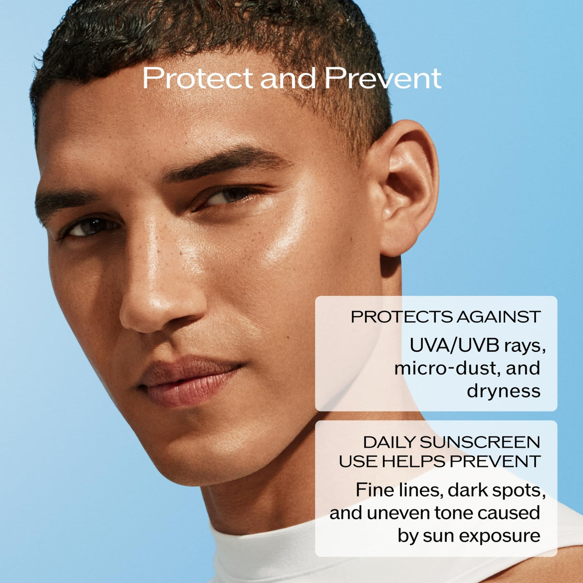 Shiseido clear stick open cap revealing smooth glide for easy application