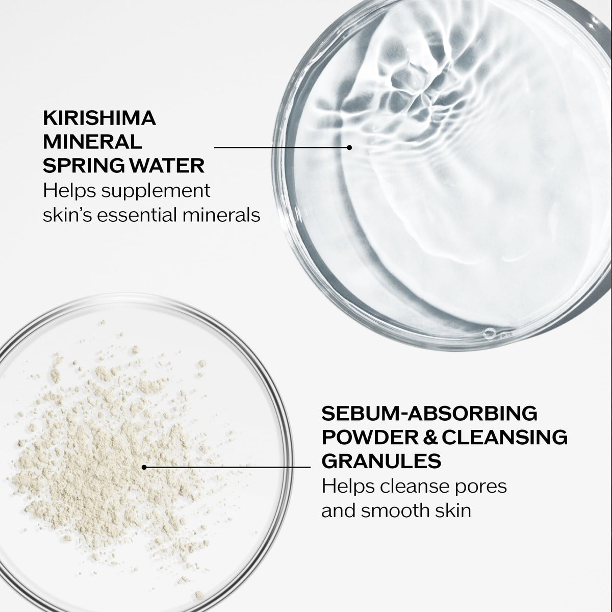 Shiseido foam on hand demonstrating easy lathering and effective cleansing