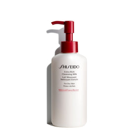 Shiseido bottle front view showing label and hydrating benefit