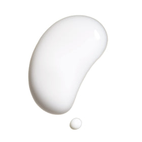 Shiseido men texture drop on hand showing extra-light fluid and quick absorption benefit