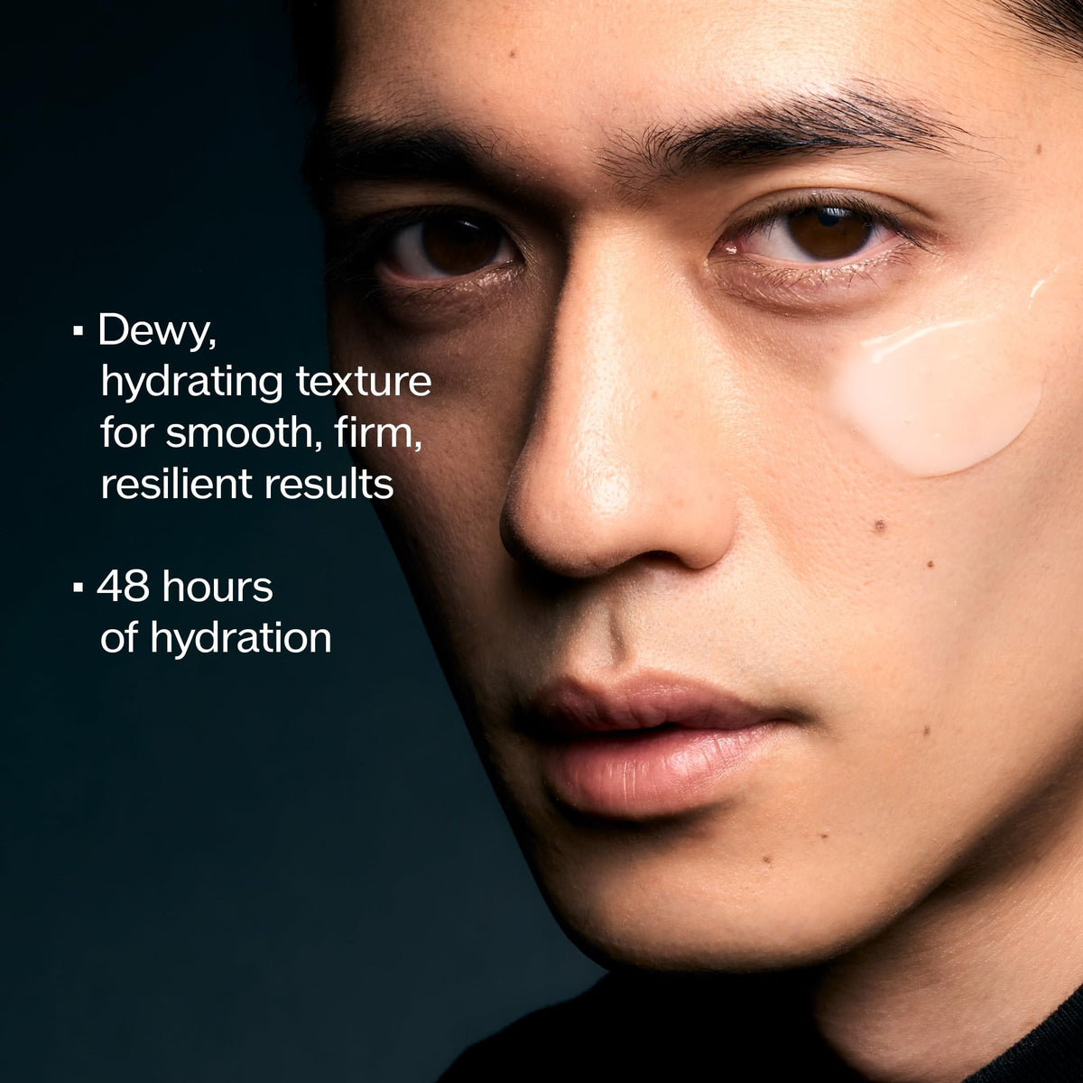 Shiseido ingredients close-up showing Power Peptide and botanical extracts benefit