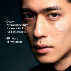 Shiseido ingredients close-up showing Power Peptide and botanical extracts benefit