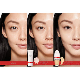 Shiseido RevitalEssence worn under foundation improving makeup wear