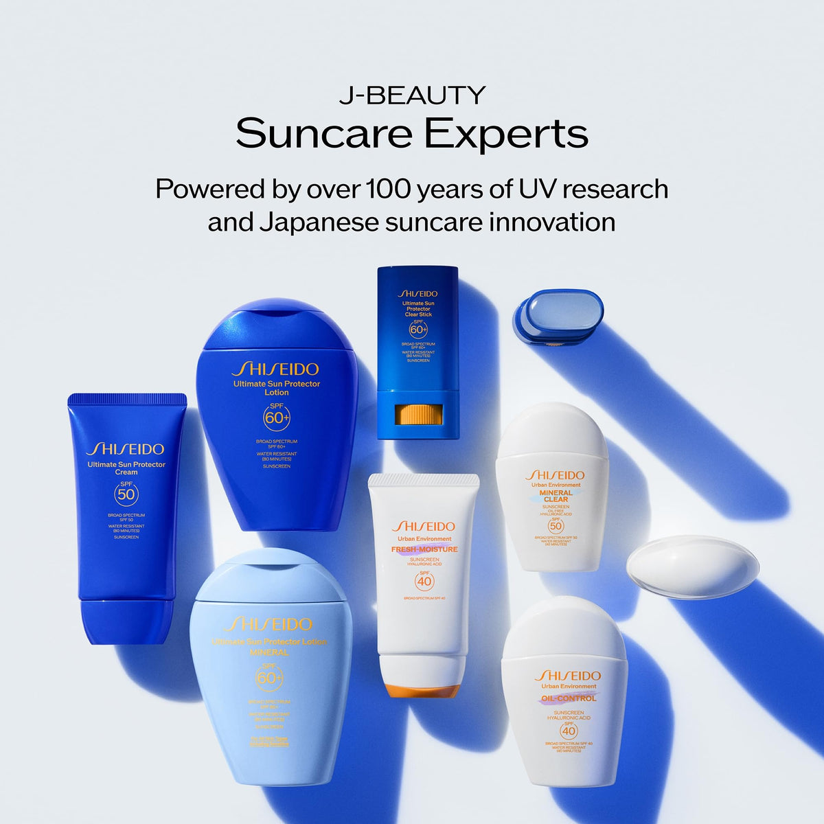 Shiseido tube in a travel bag conveying convenience for trips