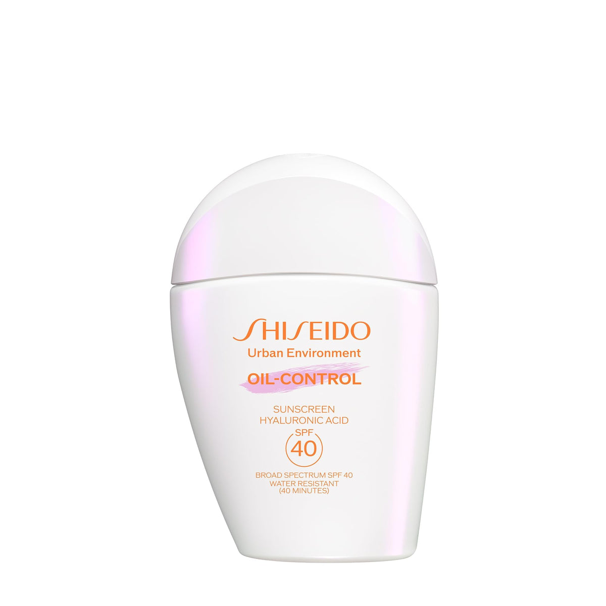 Shiseido Urban Environment front view showing 30 mL tube and SPF benefit