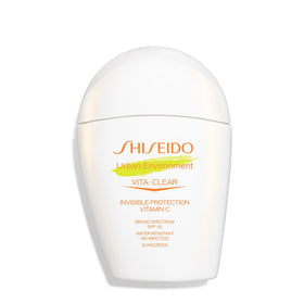 Shiseido front packaging showing SPF 42 and product name, clear protection benefit
