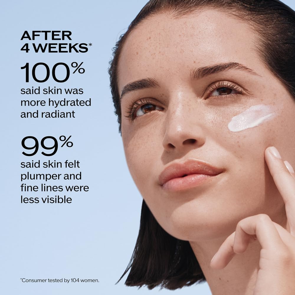 Shiseido creamy texture close-up showing lightweight hydration