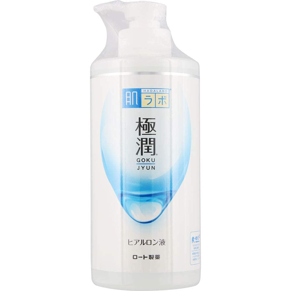 shokunin hadalabo front bottle showing 400ml size and clear packaging for easy dispensing