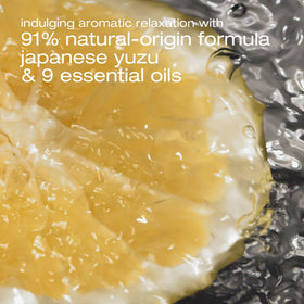 shu uemura Botanicoil emulsified milky texture demonstrating easy rinsing benefit