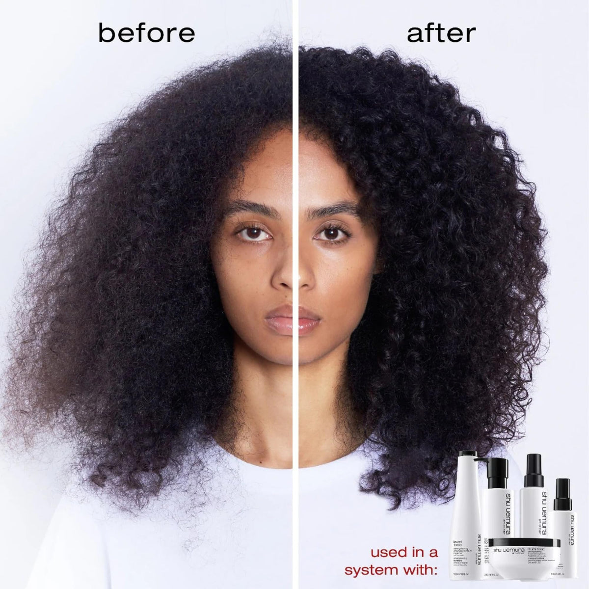 shu uemura rice water source concept with rice grains illustrating natural strengthening benefits