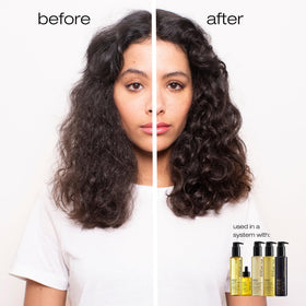 shu uemura art of hair close-up camellia blossom highlighting natural nourishing source
