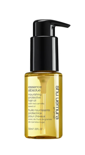 shu uemura art of hair front packaging showing product and benefits