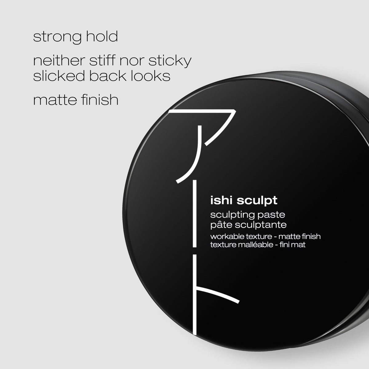 shu uemura close-up of paste texture highlighting creamy pomade and easy-to-distribute benefit