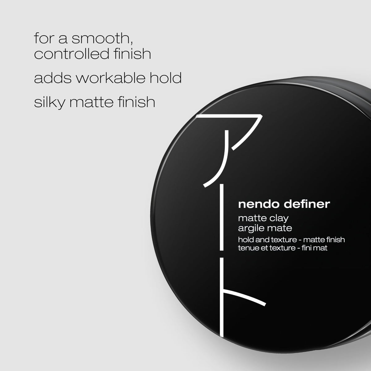 shu uemura art of hair close-up texture of pomade demonstrating matte, pliable hold
