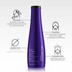 shu uemura art of hair pump and cap detail for easy dispensing