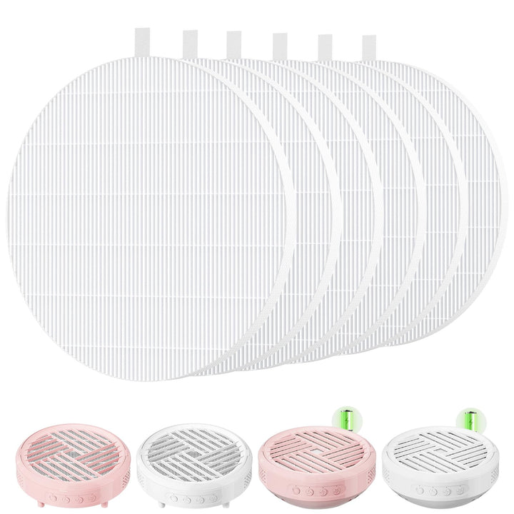 ShufudeJa front pack of six HPro replacement filters showing contents and fit benefit