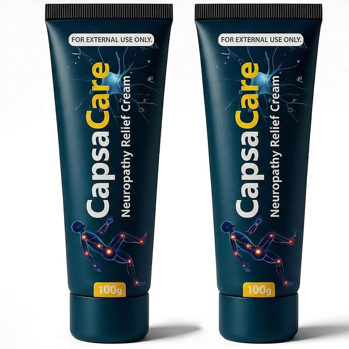 Shwfhi tube front view showing product branding and purpose, quick identification benefit