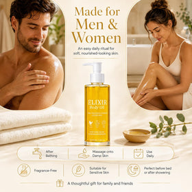 Shwfhi smooth skin after use showing firmer hydrated appearance