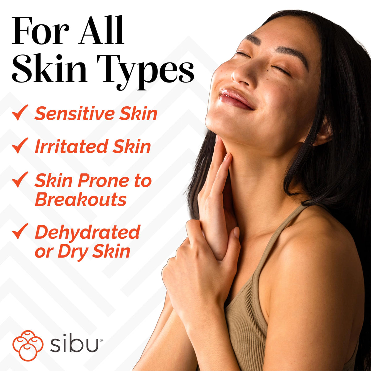 sibu cleanser placed on bathroom counter as part of morning routine