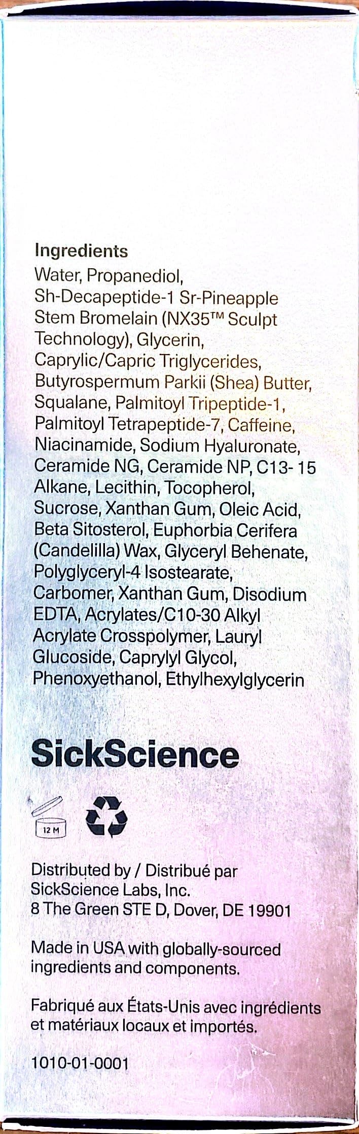 SickScience ShapeShift on a bathroom shelf in a lifestyle scene for daily routine use