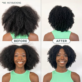 stream of Sienna Naturals HAPI shampoo pouring to show lightweight consistency