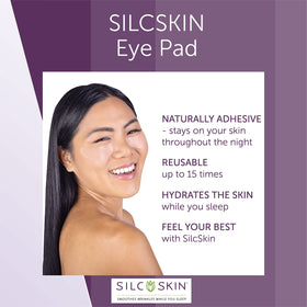 Silc Skin pad being rinsed showing easy cleaning and reuse