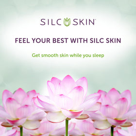 Silc Skin pad with serum and cream showing enhanced product absorption