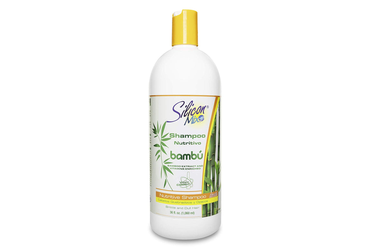 Silicon Mix Bambu front bottle shows label and 36 fl oz size for long-lasting use