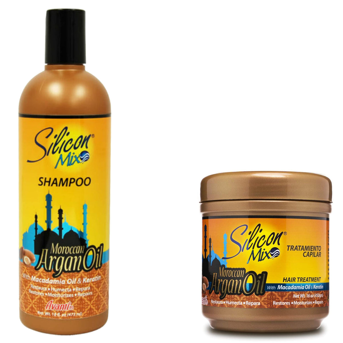 Silicon Mix treatment applied to hair in shower for easier detangling