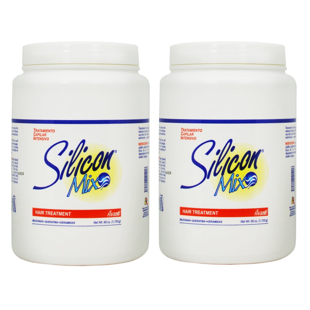 Silicon Mix large 60oz jar front view showing packaging and nourishing benefits