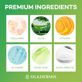 SILKDERMIS smile line patch during daytime use illustrating targeted coverage