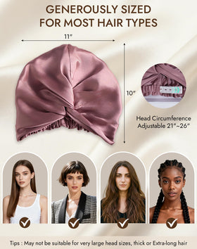 SilkSilky inner lining texture highlighting gentle surface for sensitive scalps