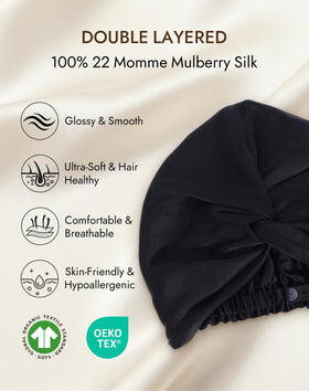 SilkSilky close-up of 22 momme silk texture highlighting smooth, low-friction surface