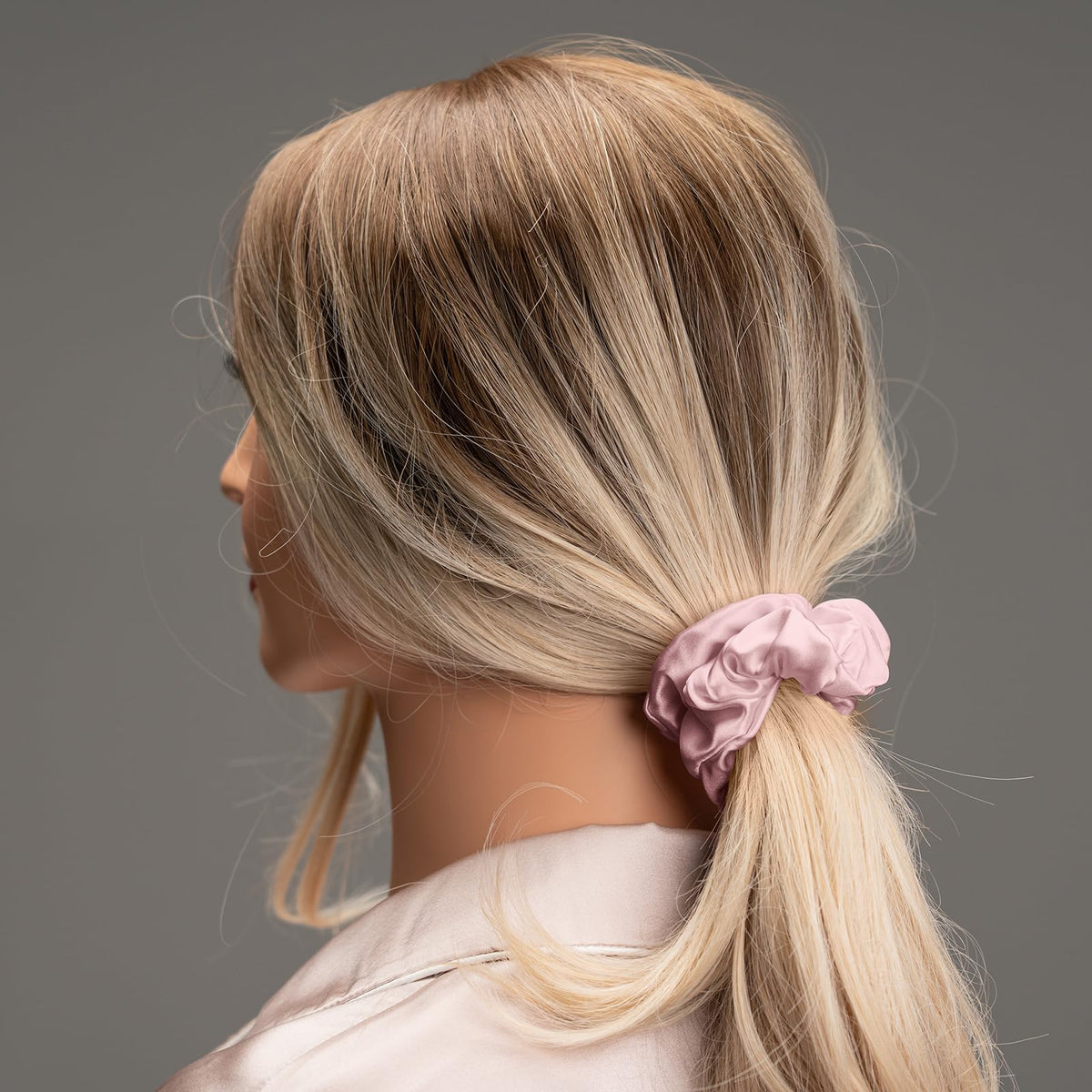 Silmer scrunchies arranged in gift box illustrating elegant presentation for gifting