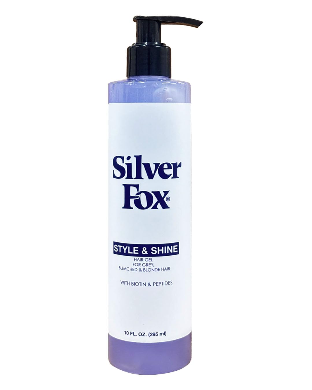 Silver Fox before and after fine hair comparison showing fuller-looking results