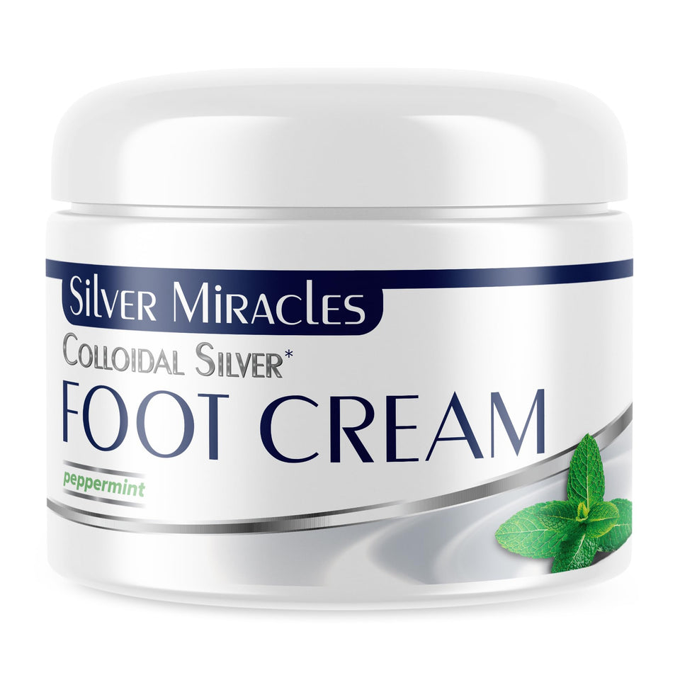 Silver Miracles front tube showing label and peppermint scent benefit
