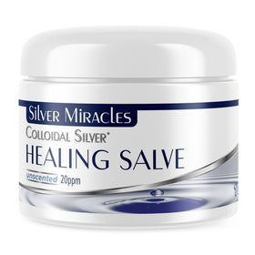 Silver Miracles front jar showing clean labeling and compact 1 oz size benefit
