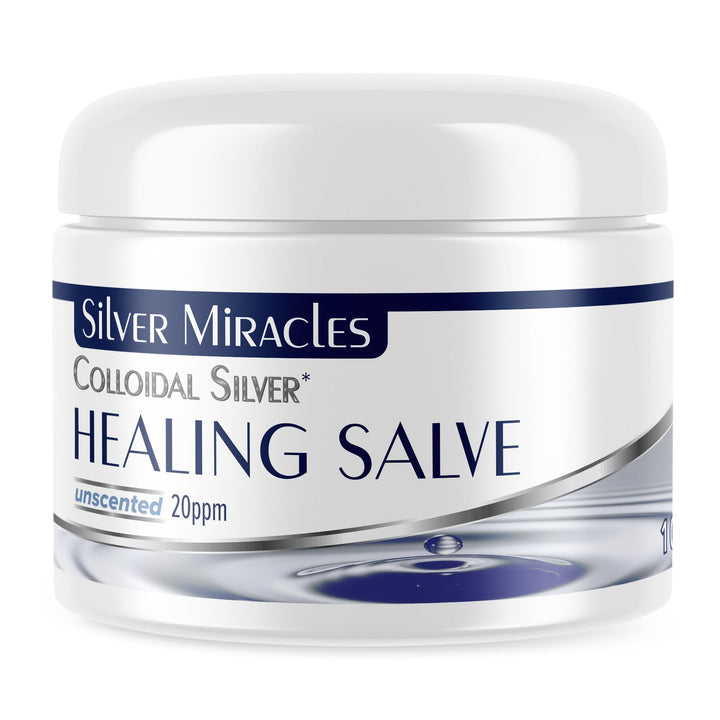 Silver Miracles front jar showing clean labeling and compact 1 oz size benefit