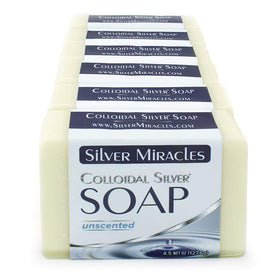 Silver Miracles front packaging showing six boxed bars and product branding for convenience