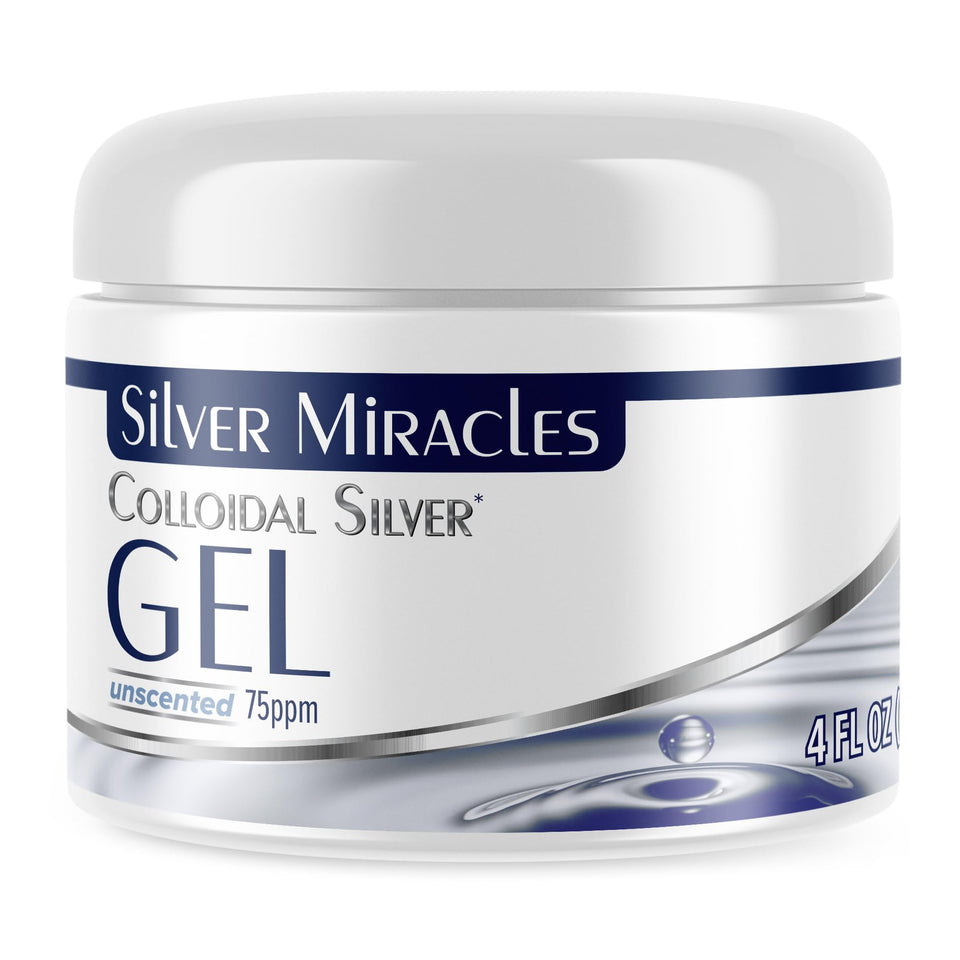 Silver Miracles front packaging showing 4 oz jar and clear label for quick identification and confidence