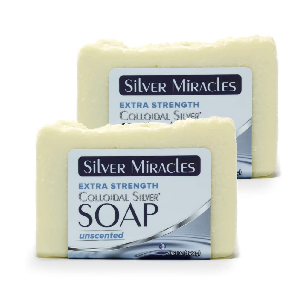 Silver Miracles front packaging showing two rustic bars and clean presentation benefit longevity