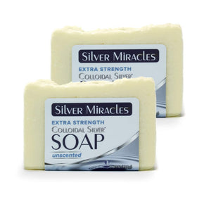 Silver Miracles front packaging showing two rustic bars and clean presentation benefit longevity
