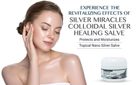 Silver Miracles label closeup showing ingredient list and handmade USA benefit
