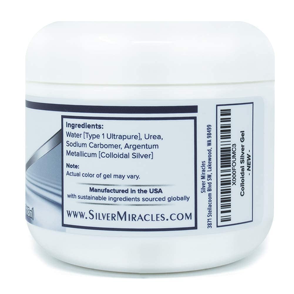 Silver Miracles lifestyle application on hand demonstrating soothing cooling effect and easy spreadability