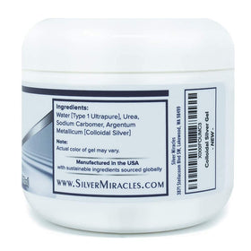 Silver Miracles lifestyle application on hand demonstrating soothing cooling effect and easy spreadability