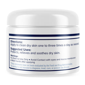 Silver Miracles open jar close-up texture showing creamy balm for easy application