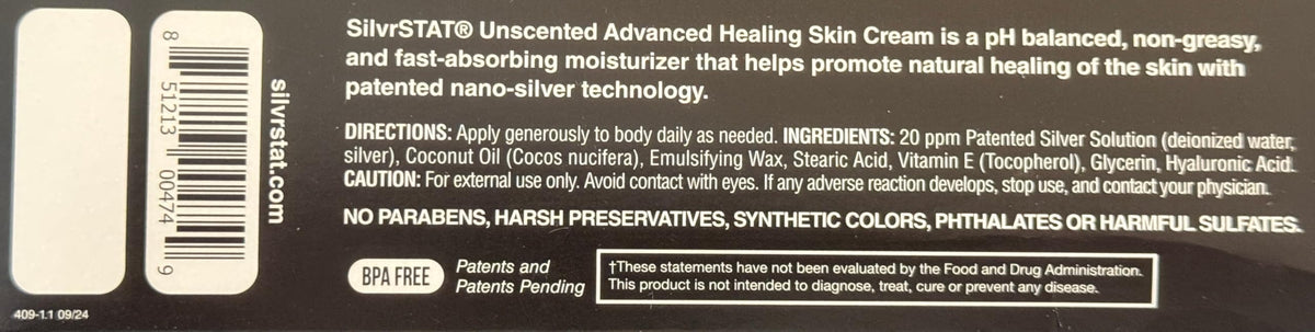 SilvrSTAT moisturized skin after use demonstrating smoother hydrated benefit