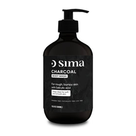 Sima bottle front packaging showing clear product benefits and size