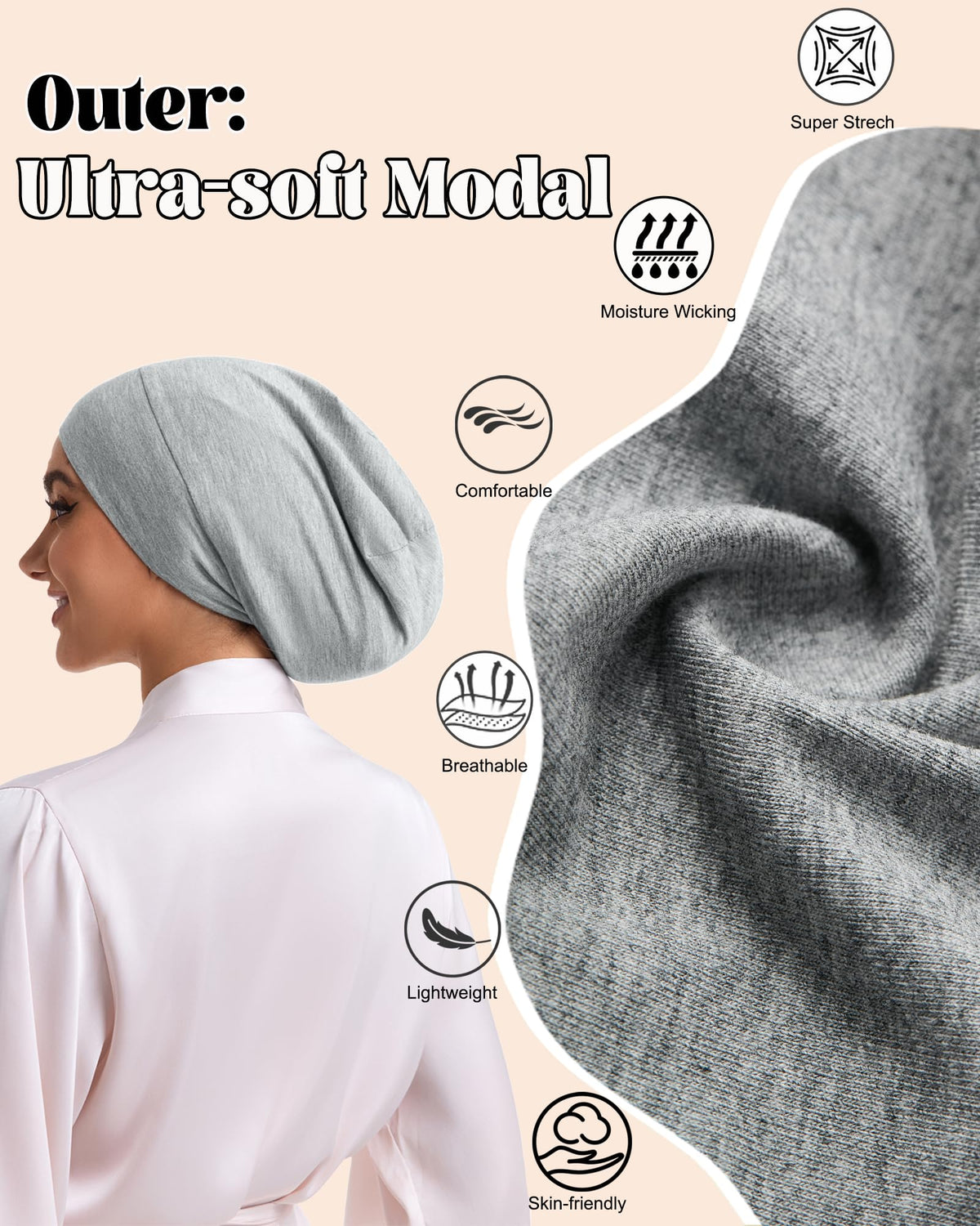 Simapu adjustable band and buckle detail for secure comfortable fit